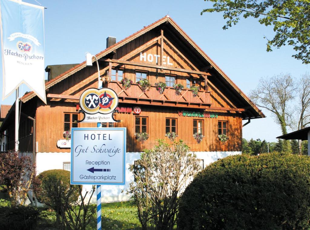 Hotel Gut Schwaige Ebenhausen エクステリア 写真
